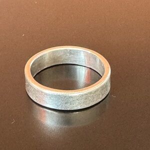 925 Sterling Silver Band - Size 4.5